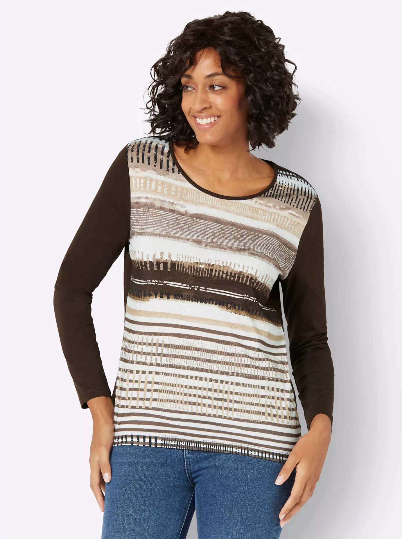 Casual Looks Langarmshirt "Shirt", (1 tlg.) günstig online kaufen