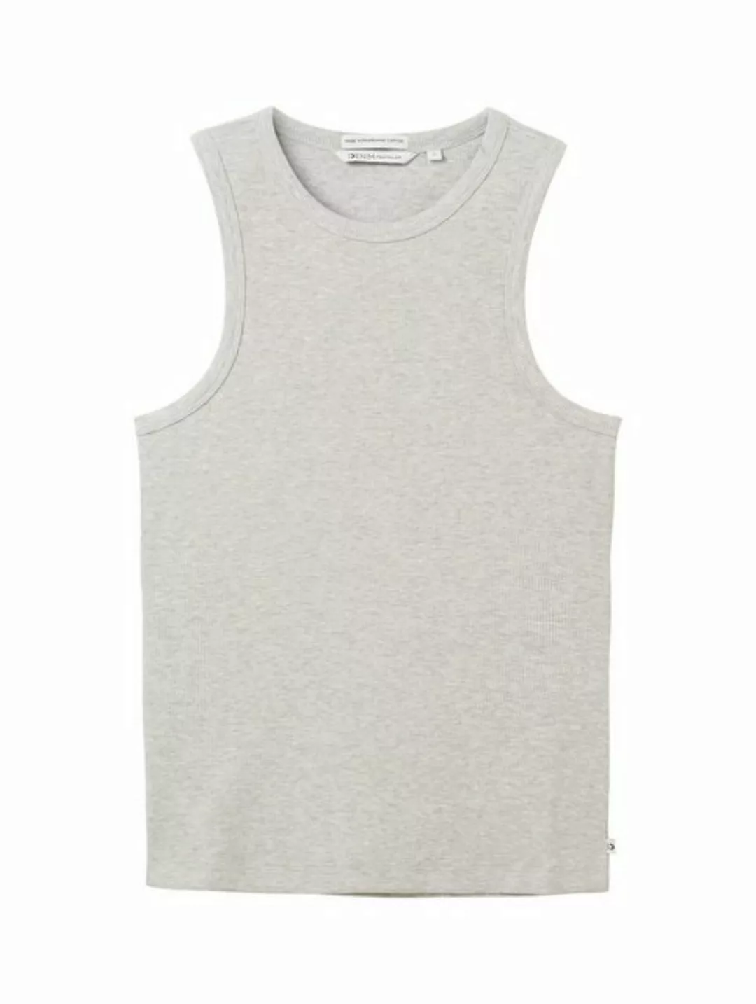 TOM TAILOR Denim Trägertop Tanktop aus feinem Ripp günstig online kaufen