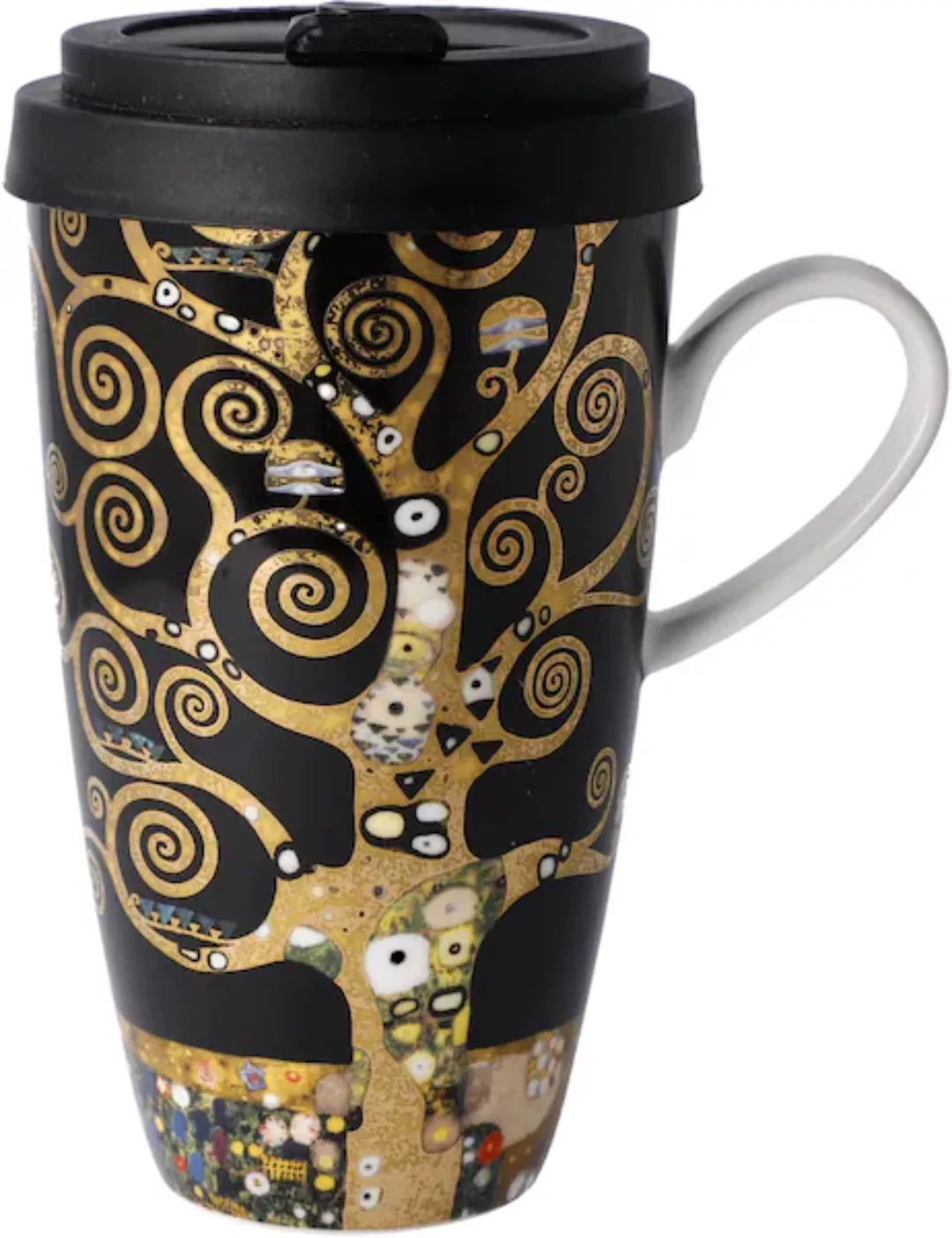 Goebel Coffee-to-go-Becher »Gustav Klimt - "Der Lebensbaum"«, aus Porzellan günstig online kaufen