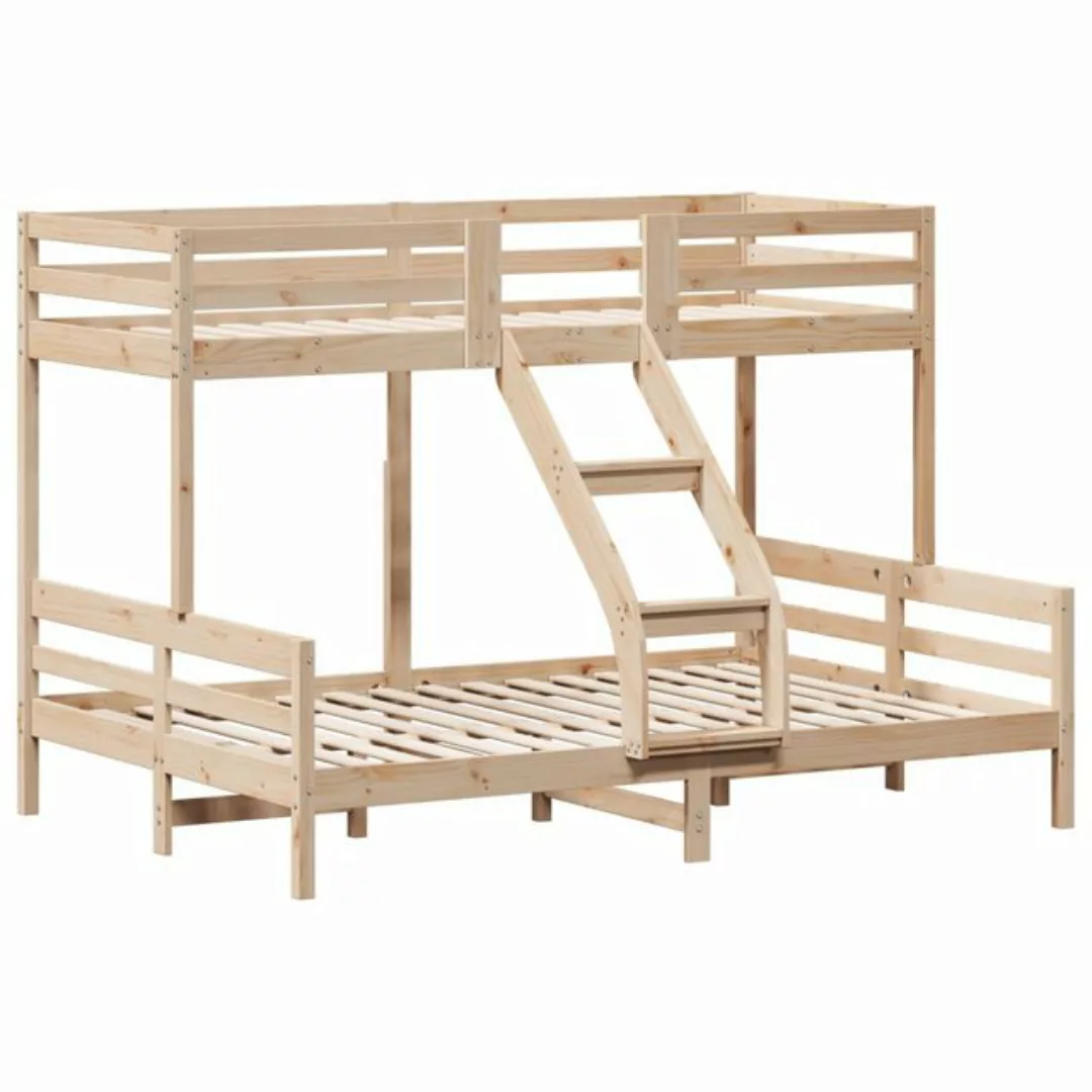 vidaXL Bettgestell Etagenbett 80x200140x200 cm Massivholz Kiefer Bett Bettg günstig online kaufen