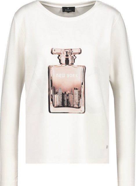 Monari Langarmshirt Pullover almond günstig online kaufen