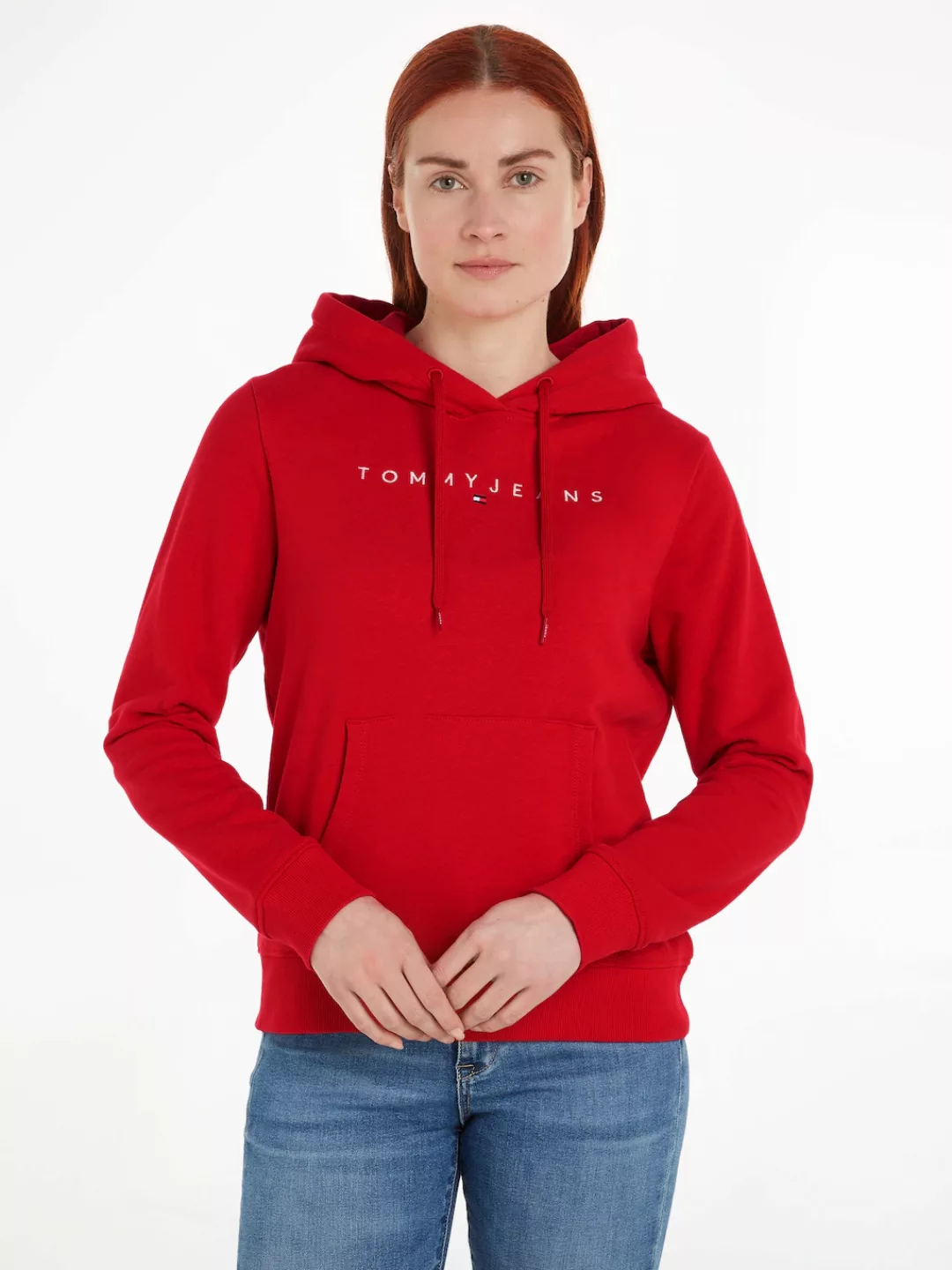 Tommy Jeans Kapuzensweatshirt TJW REG LINEAR HOODIE mit Logoschriftzug günstig online kaufen