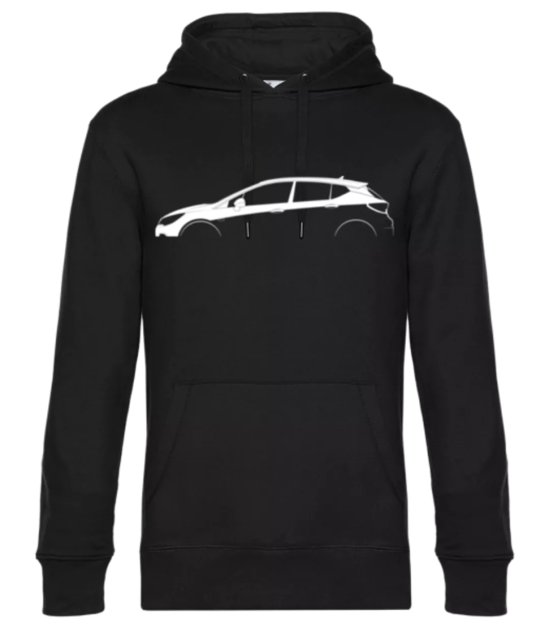 'Opel Astra (K)' Silhouette · Unisex Premium Hoodie günstig online kaufen