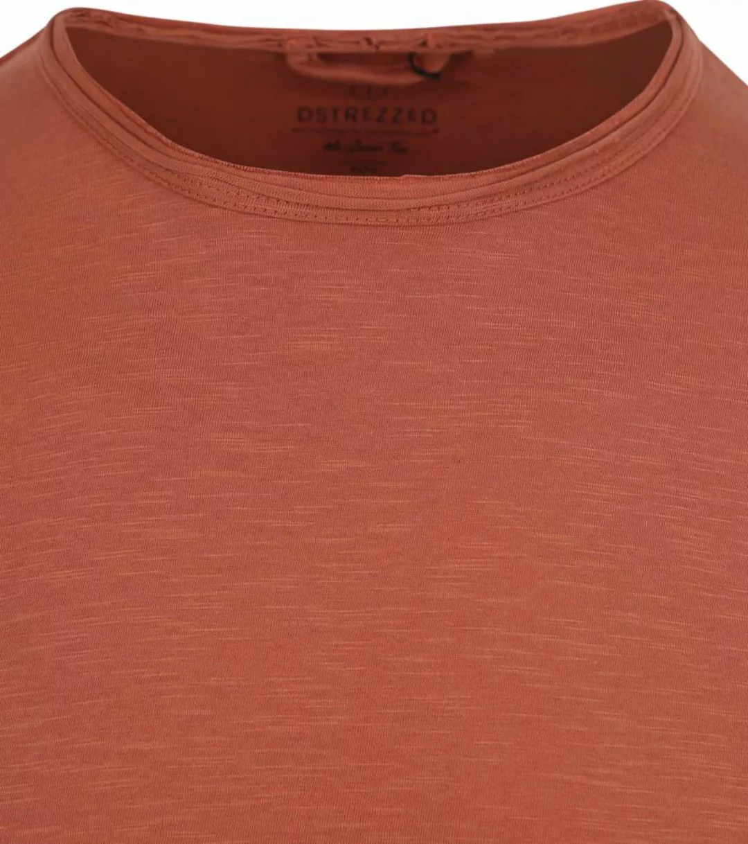 Dstrezzed Mc Queen T-shirt Melange Rust - Größe S günstig online kaufen
