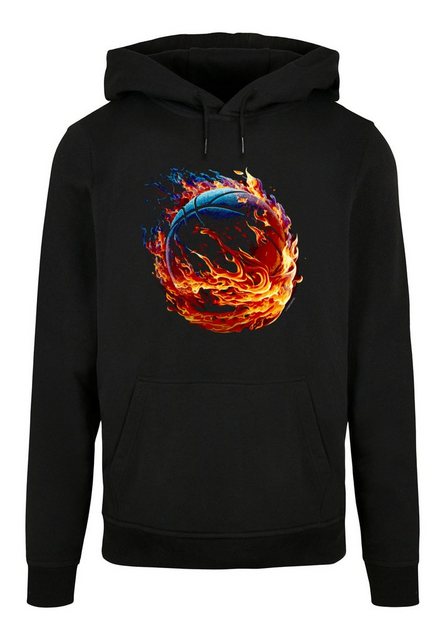 F4NT4STIC Kapuzenpullover "Basketball On Fire Sport HOODIE", Print günstig online kaufen