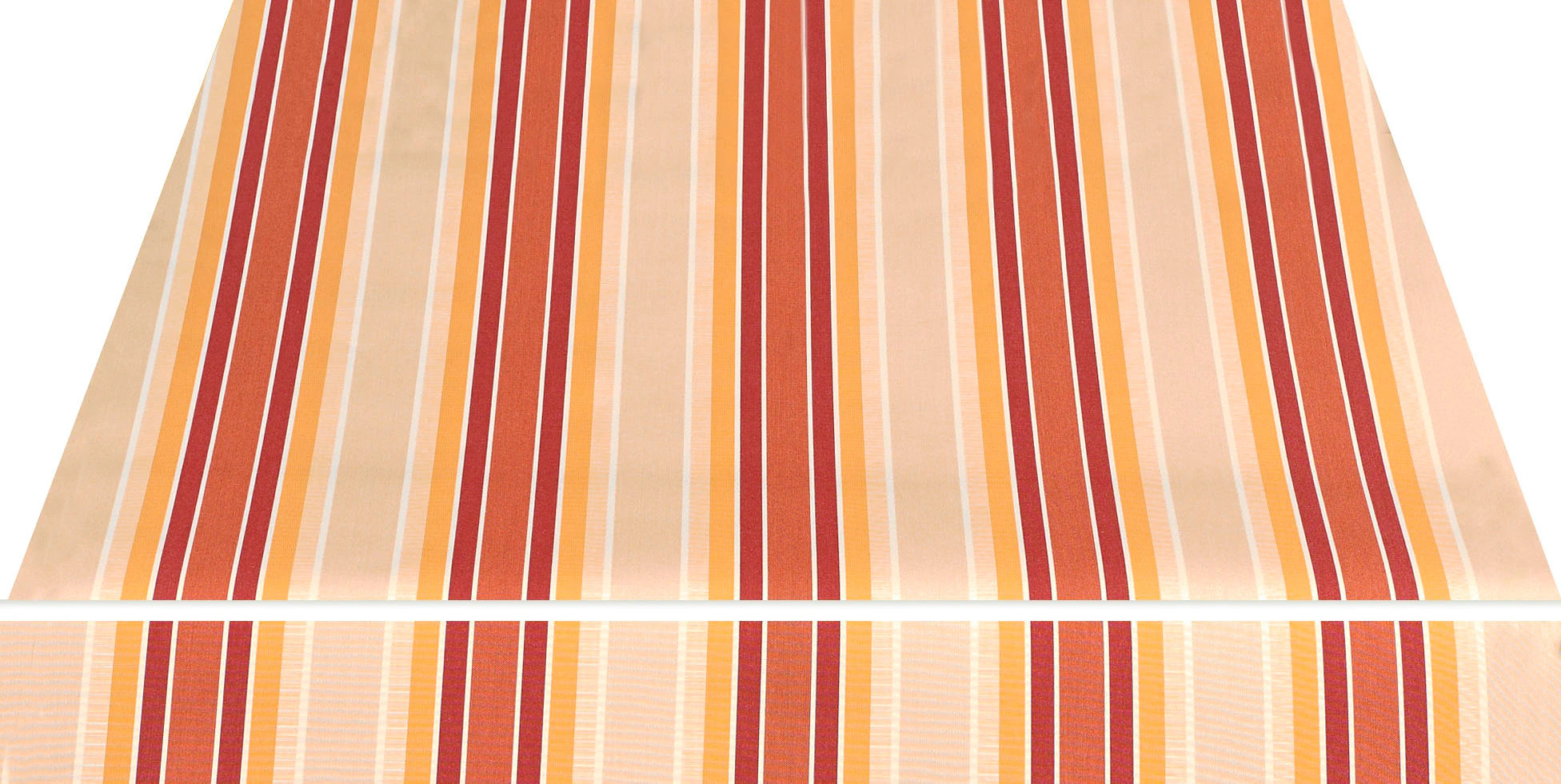 Spettmann Gelenkarmmarkise Star Fix B 250 cm x T 200 cm Orange-Rot Gestreif günstig online kaufen