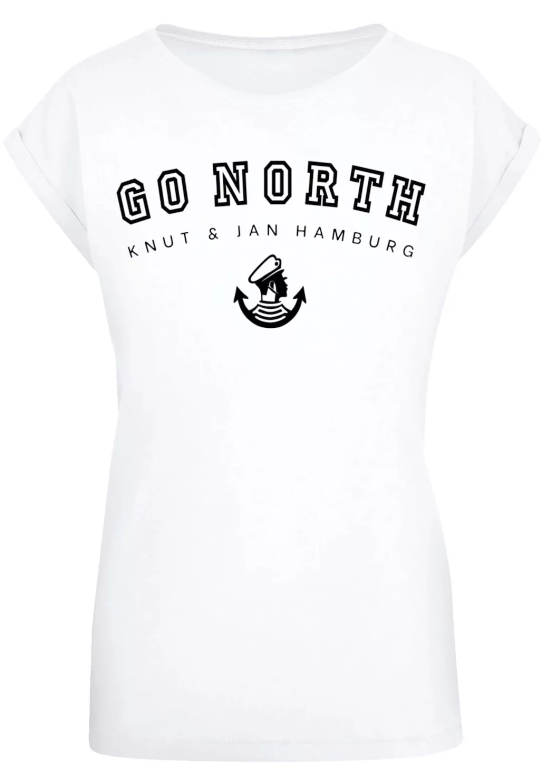 F4NT4STIC T-Shirt "PLUS SIZE Go North", Print günstig online kaufen