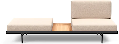 INNOVATION LIVING ™ Relaxliege "PURI", Daybed mit integrierter Holzablage, günstig online kaufen