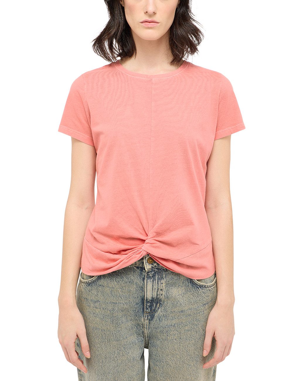MUSTANG Kurzarmshirt "Damen Style Marie" günstig online kaufen