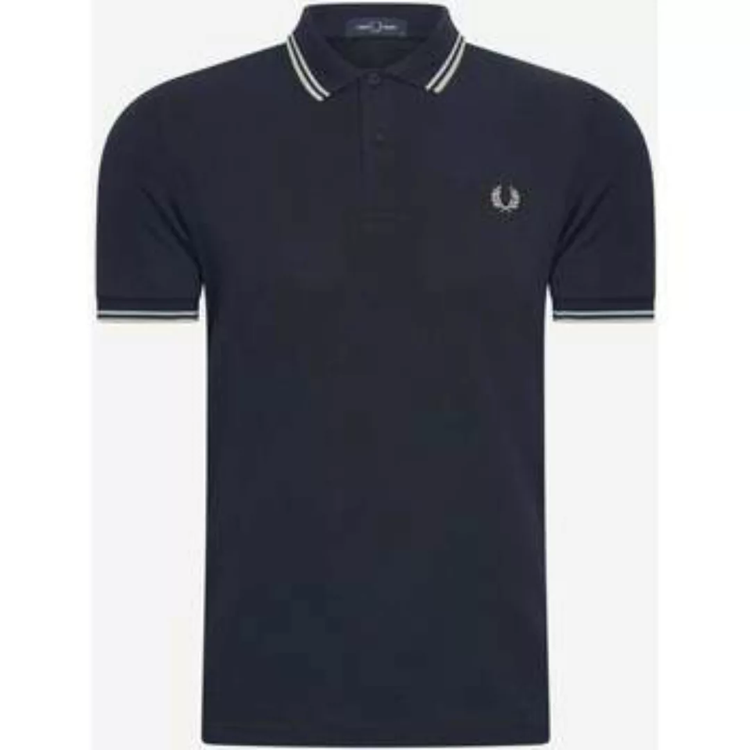 Fred Perry  T-Shirts & Poloshirts Twin tipped  shirt - nvy slvbl wrmgre günstig online kaufen