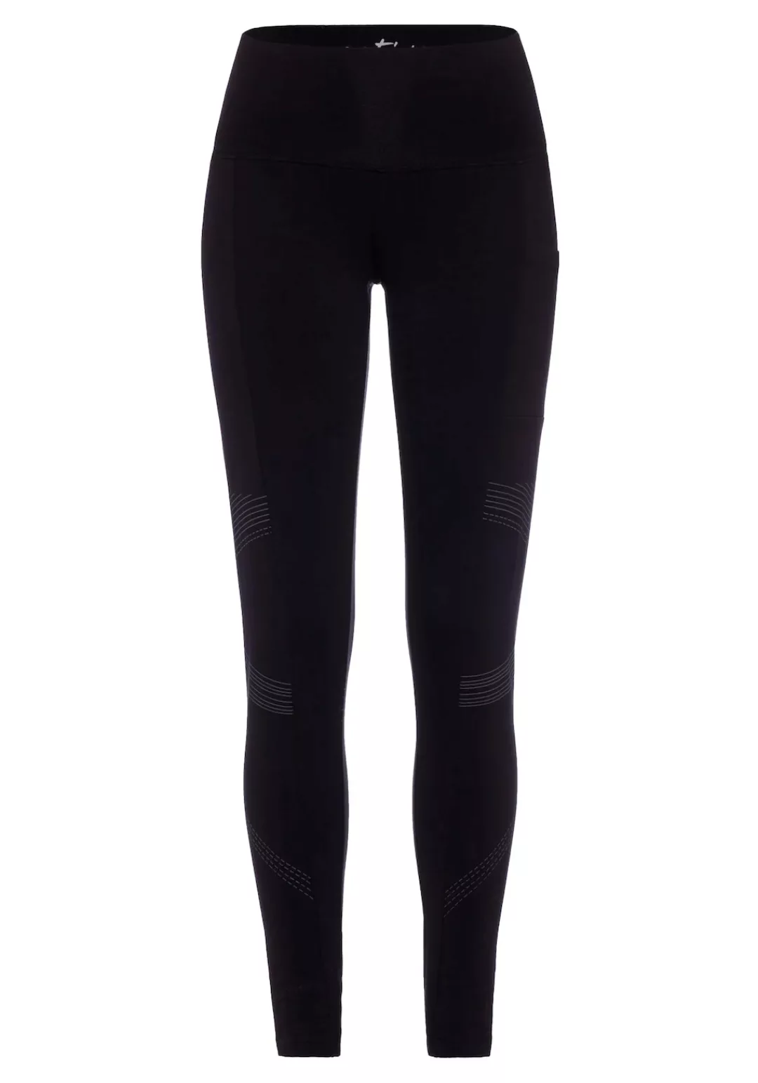 LASCANA ACTIVE Leggings, mit optischen Reflektorprint und Handytasche, Loun günstig online kaufen