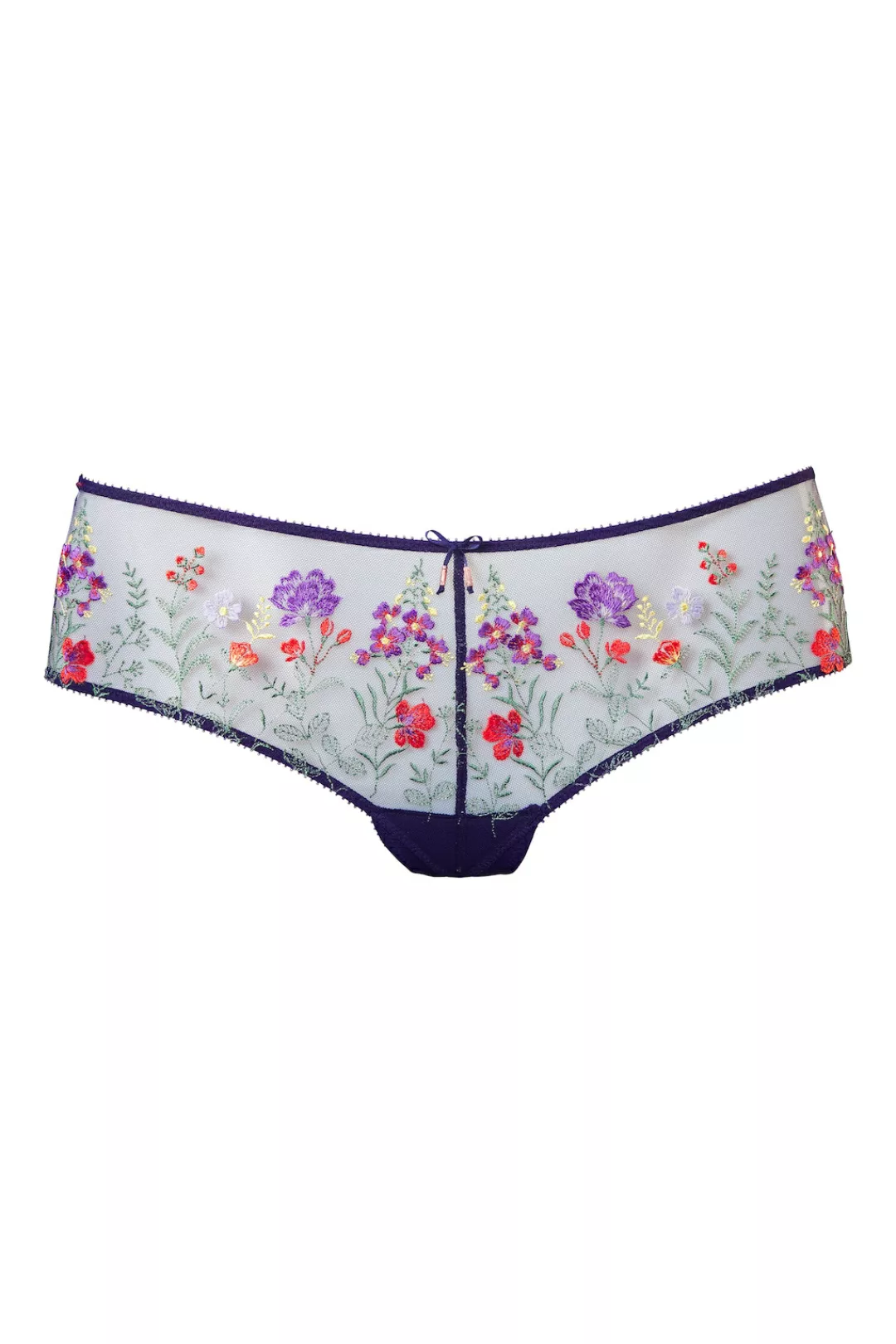 LASCANA Stringpanty "Maria", mit bunten Blumen aus Stickereispitze günstig online kaufen