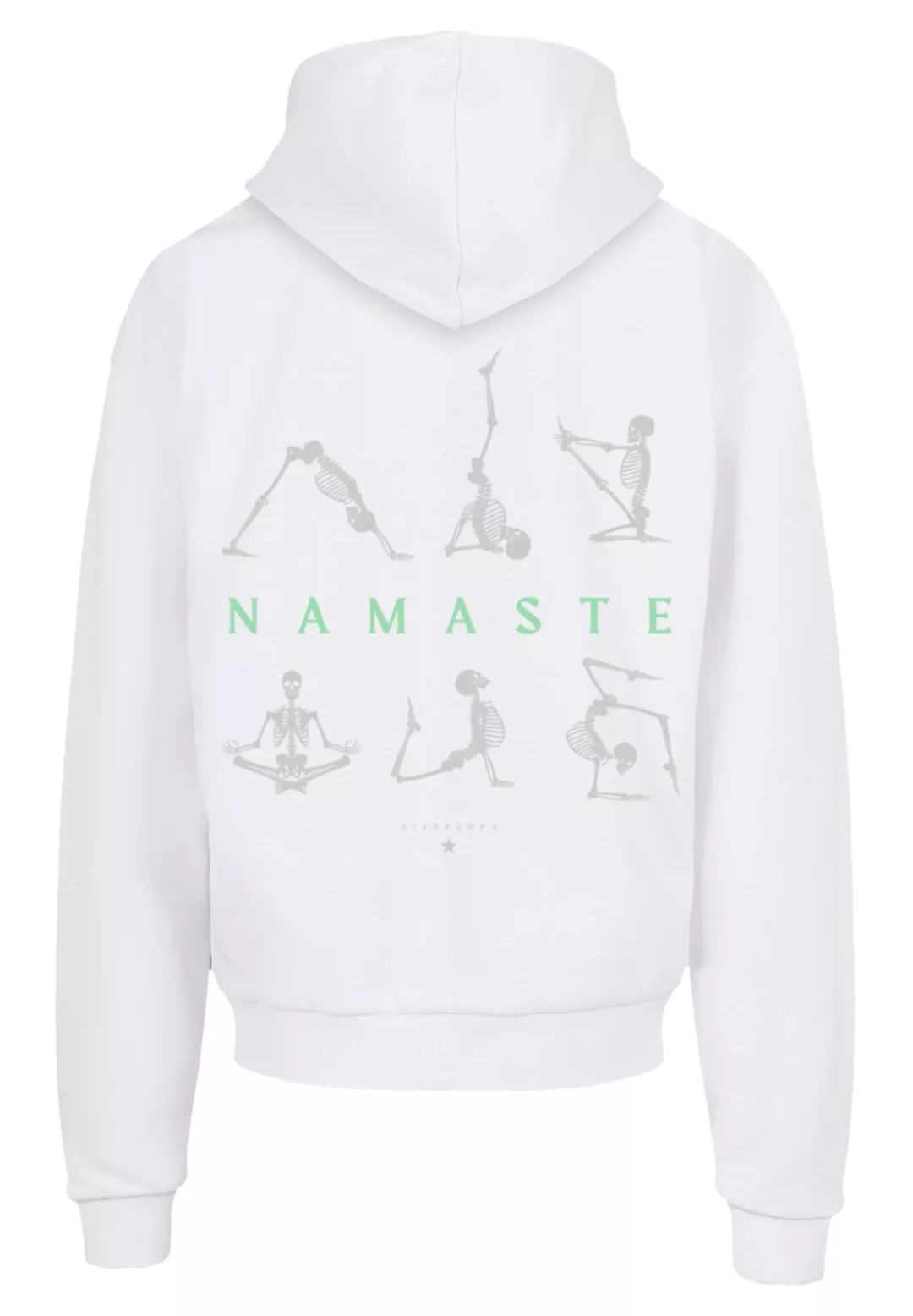 F4NT4STIC Kapuzenpullover "Namaste Yoga Skelett Halloween", Print günstig online kaufen