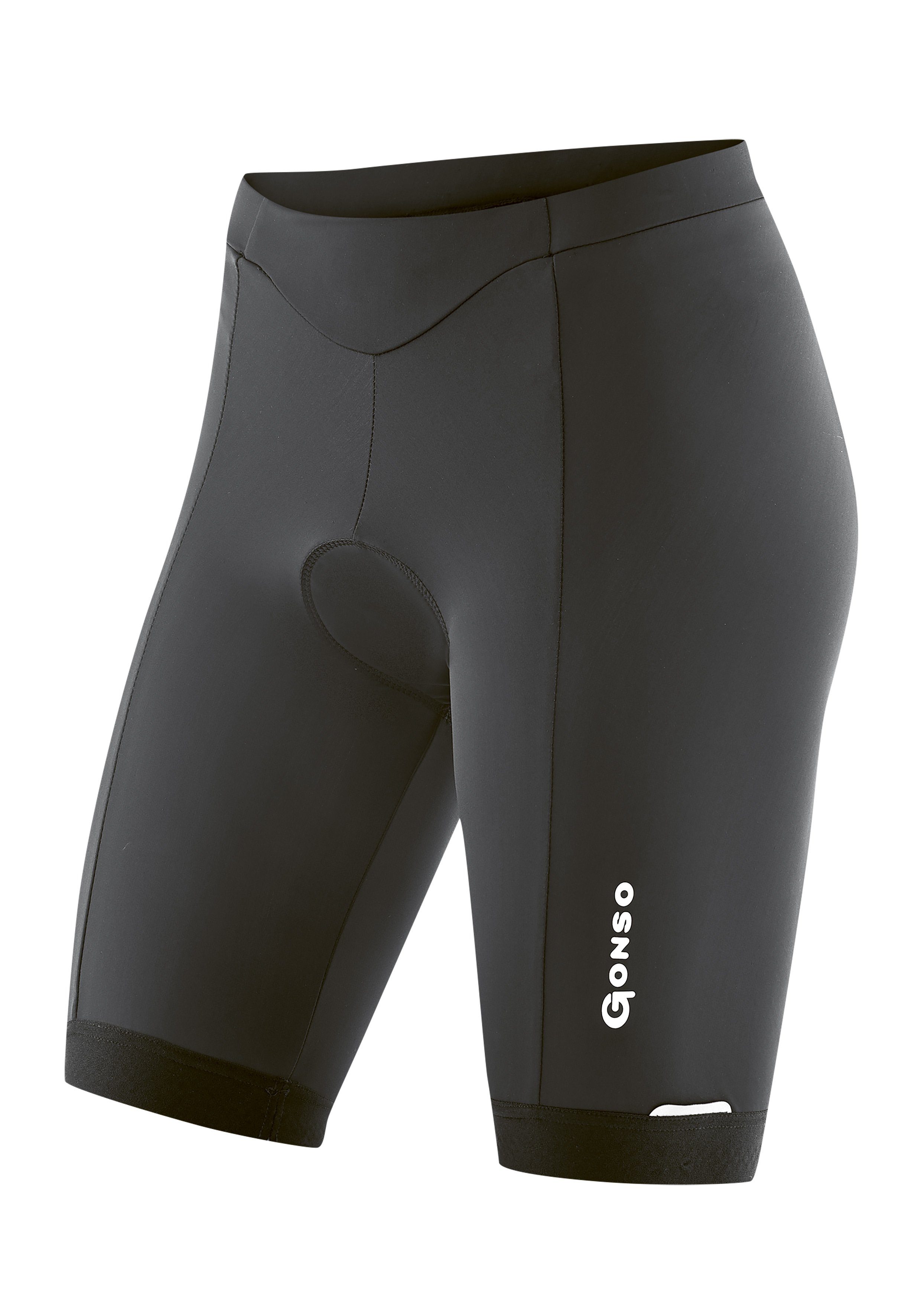 Gonso Fahrradhose "Fortuna", kurze Damen Radlerhose mit Sitzpolster, strapa günstig online kaufen