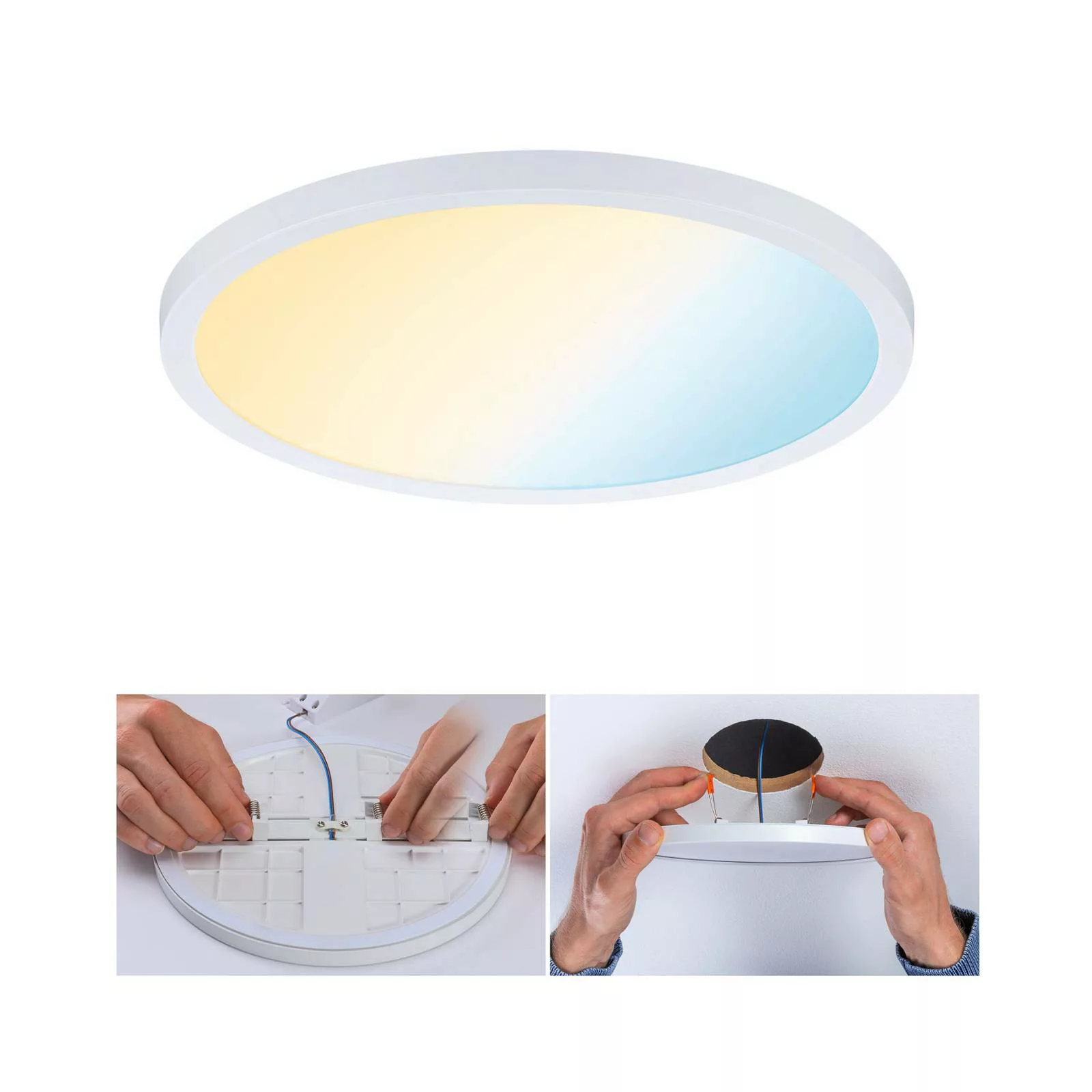 Paulmann LED-Panel Areo ZigBee eckig weiß 23cm günstig online kaufen