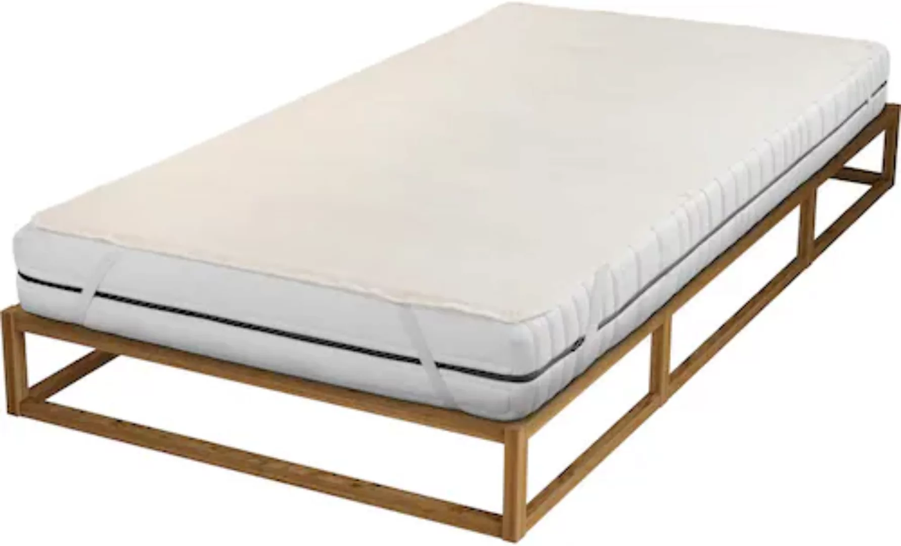 Biberna Sleep & Protect Matratzenauflage »Molton-Matratzenauflage«, (1 St.) günstig online kaufen