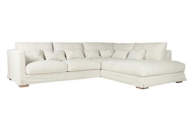 daslagerhaus living Sofa Sofakombination Heaven Stoff beige B 313 cm günstig online kaufen