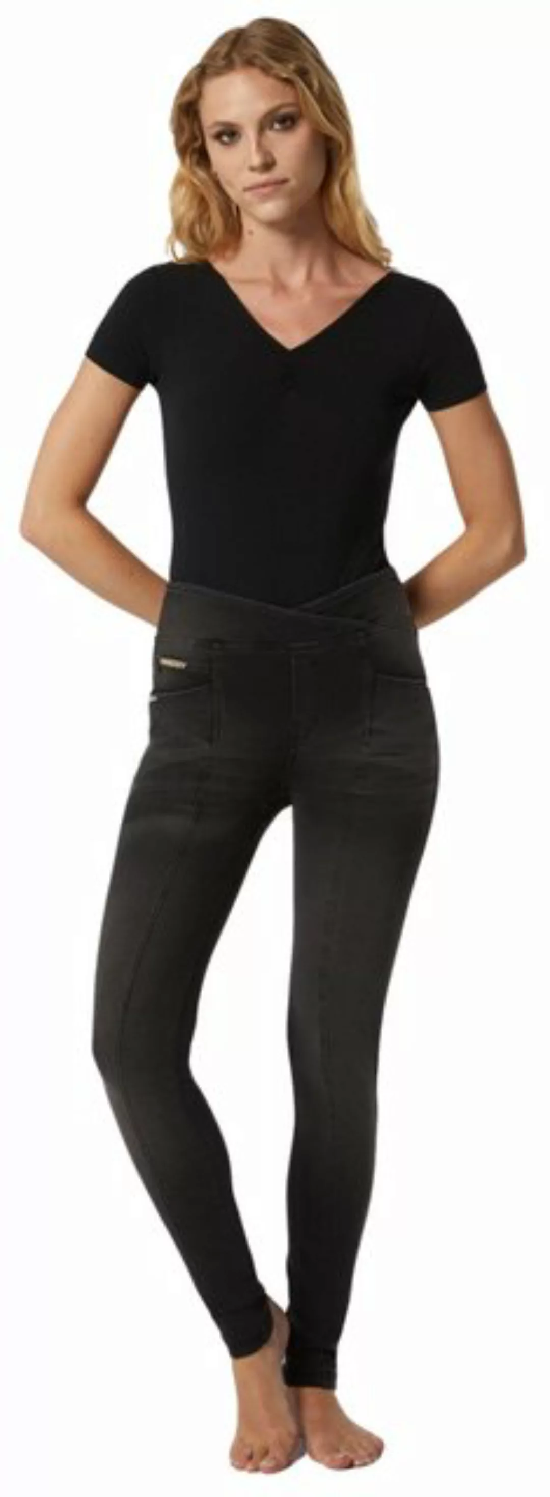 Freddy Skinny-fit-Jeans "NOW YOGA SKINNY", mit hohem, überkreuztem Taillenb günstig online kaufen