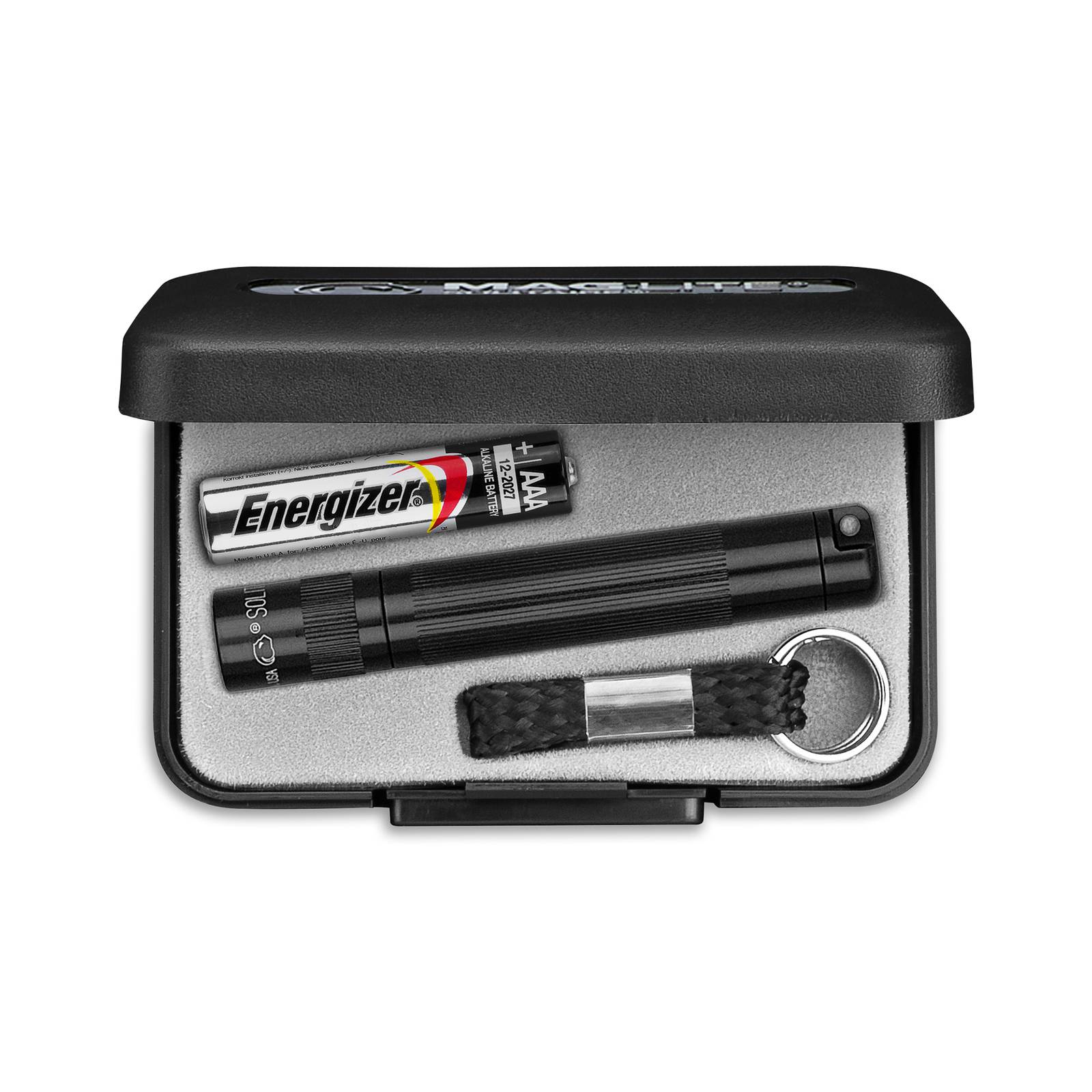 Maglite Xenon-Taschenlampe Solitaire 1-Cell AAA Box, schwarz günstig online kaufen