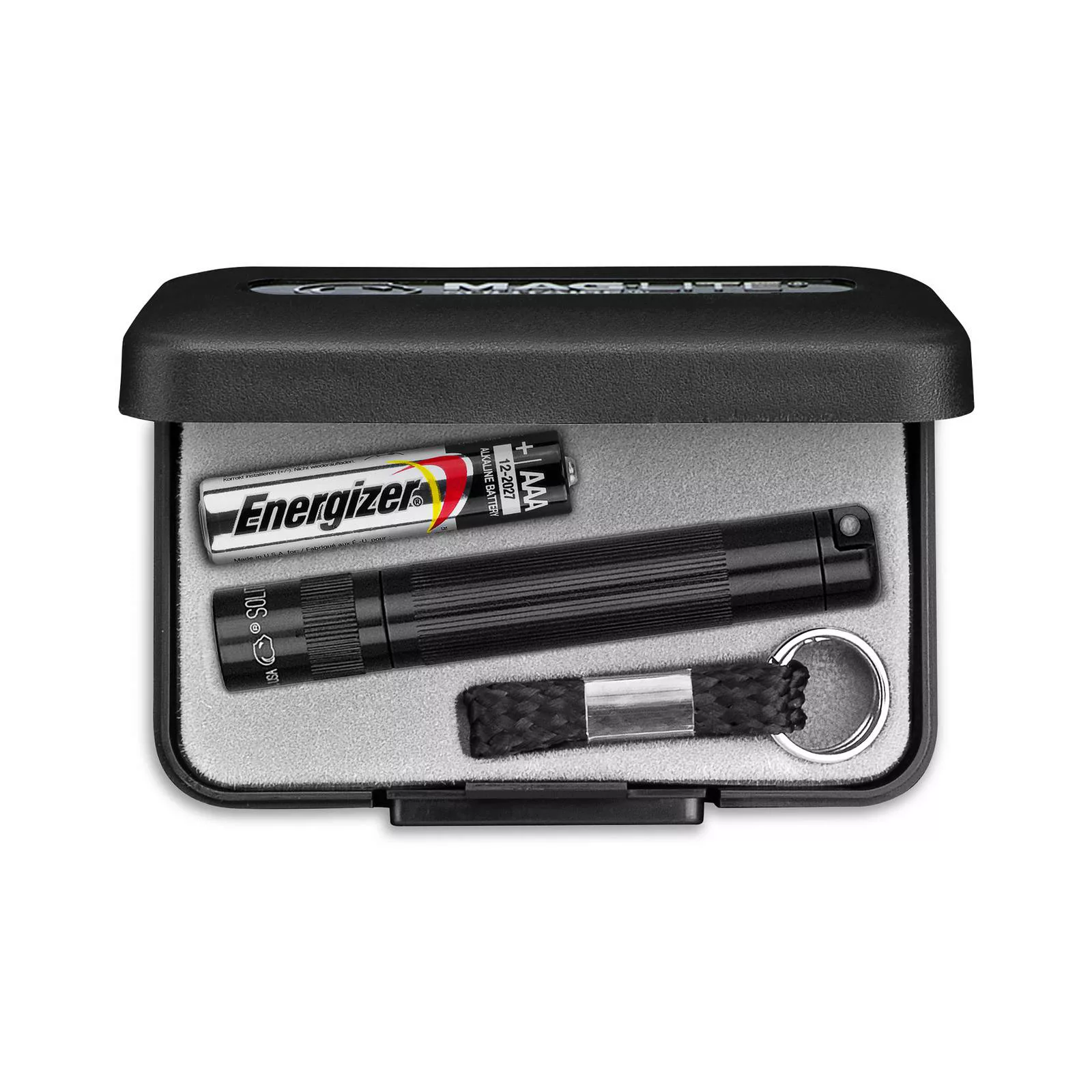 Maglite Xenon-Taschenlampe Solitaire 1-Cell AAA Box, schwarz günstig online kaufen