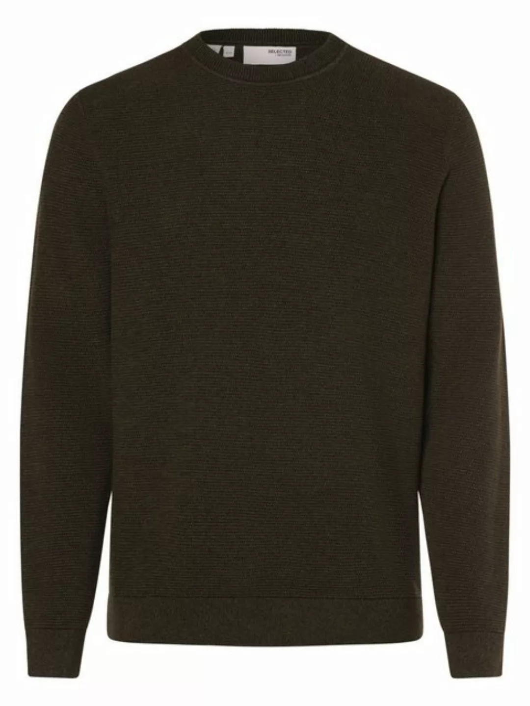 SELECTED HOMME Strickpullover SLHROSS LS KNIT STRUCTURE CREW NECK NOOS günstig online kaufen