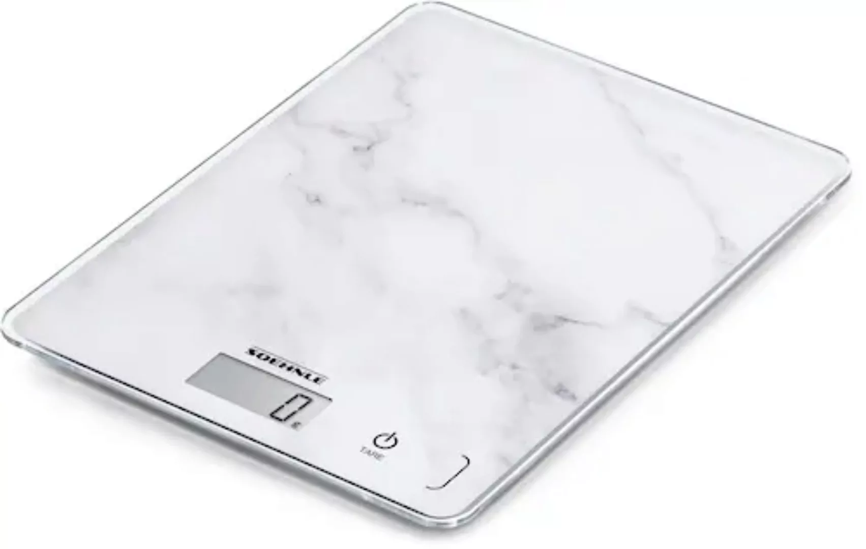 Soehnle Küchenwaage »Page Compact 300 Marble«, Tragkraft 5 kg, 1 g genaue T günstig online kaufen