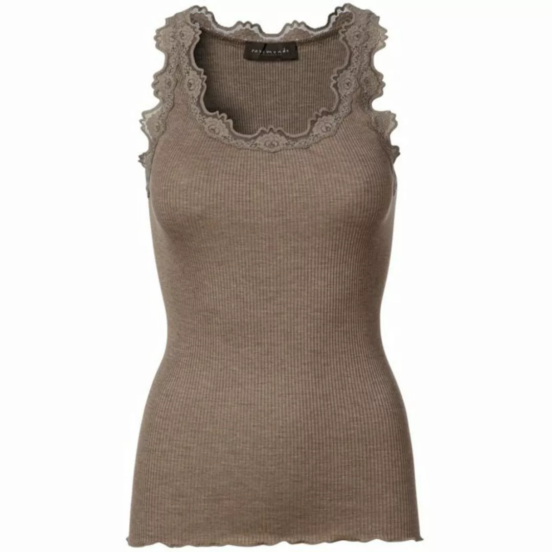 rosemunde Tanktop "Babette Silk Top", wunderschöner Vintage-Spitzenbesatz a günstig online kaufen