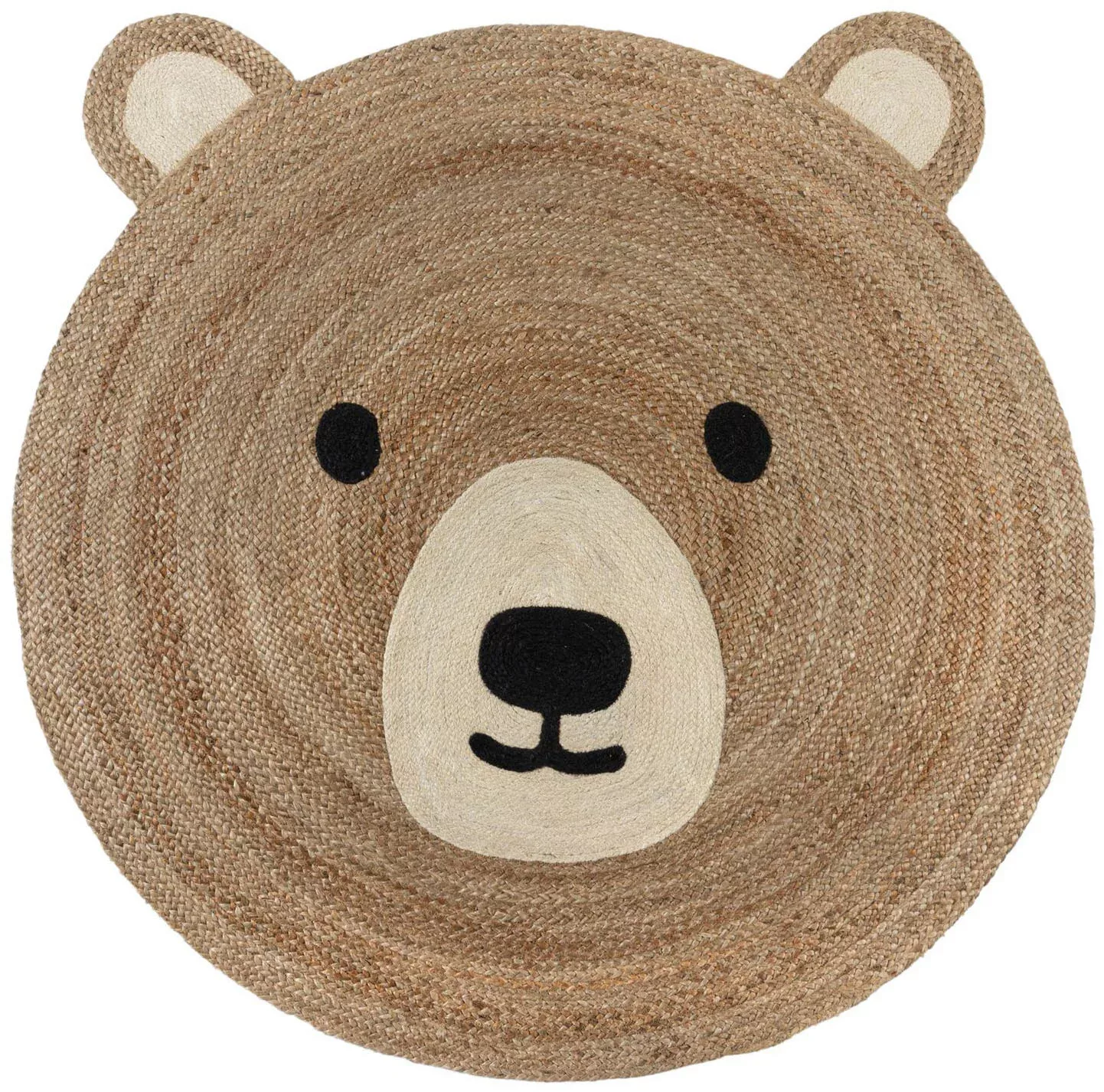 FLAIR RUGS Teppich »Jute Kinder«, rund, Kinder Naturfaser Teppich günstig online kaufen