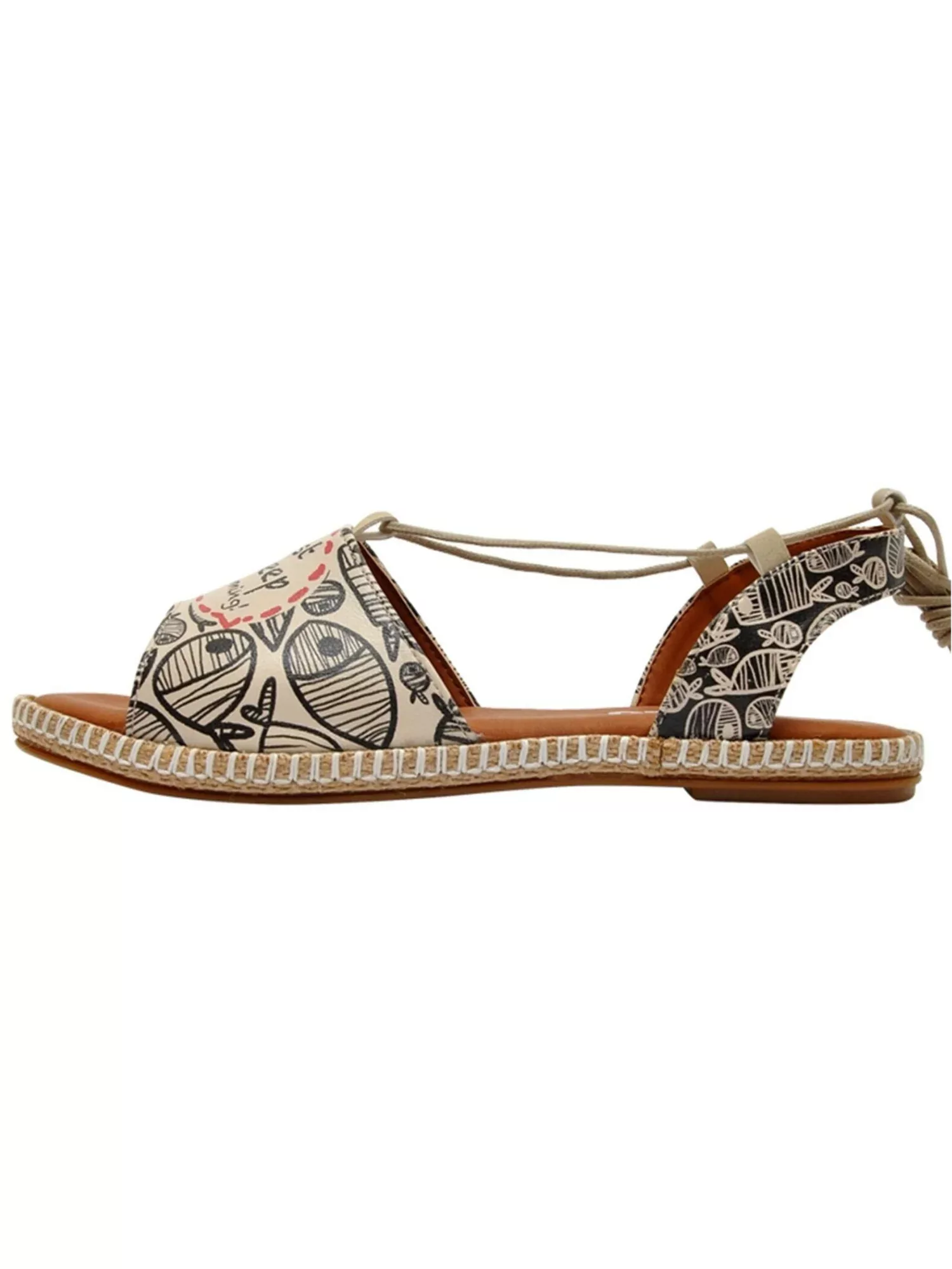 DOGO Sandale "Damen Hazel Just Keep Swimming Vegan Damen Sandalen/ Sandalet günstig online kaufen