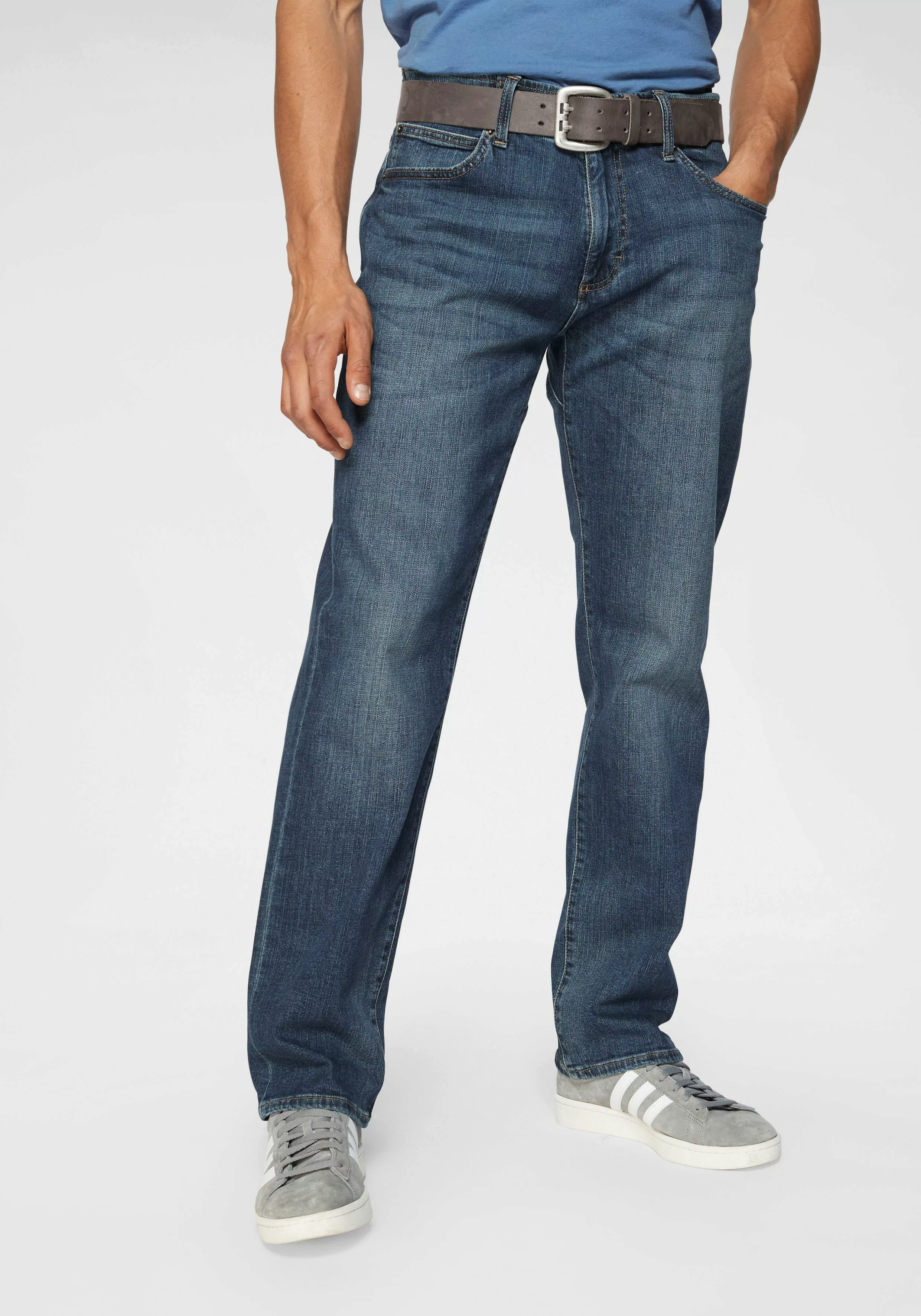 Lee Herren Jeans Extreme Motion - Straight Fit - Blau - Trip günstig online kaufen