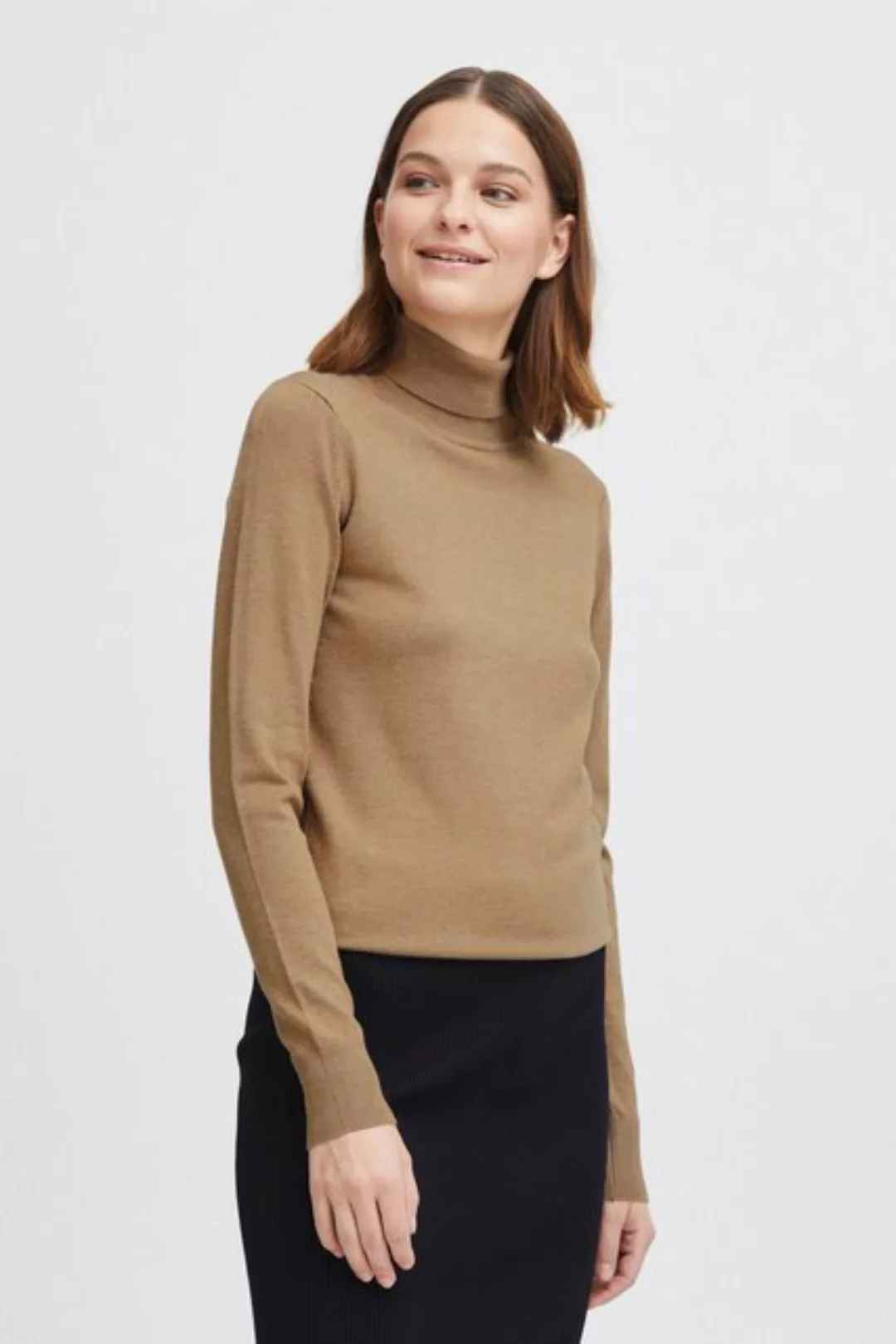 b.young Strickpullover BYMMMORLA ROLLNECK - eleganter Rollkragenpullover günstig online kaufen