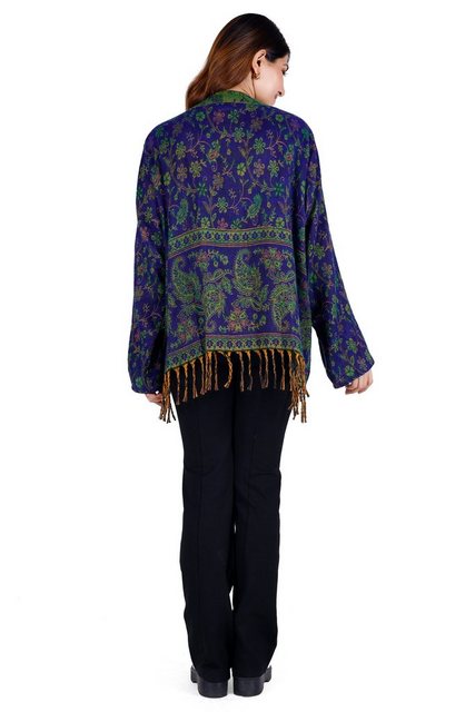 Guru-Shop Langjacke Bolero Jacke, legeres Boho Jäckchen -.. alternative Bek günstig online kaufen