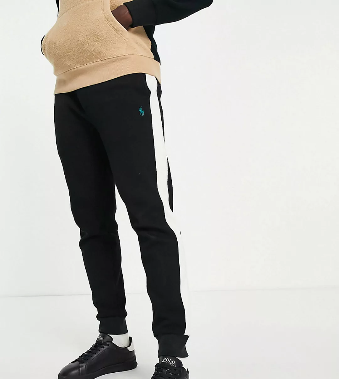 Polo Ralph Lauren x ASOS – Exclusive Collab – Jogginghose in Schwarz mit se günstig online kaufen