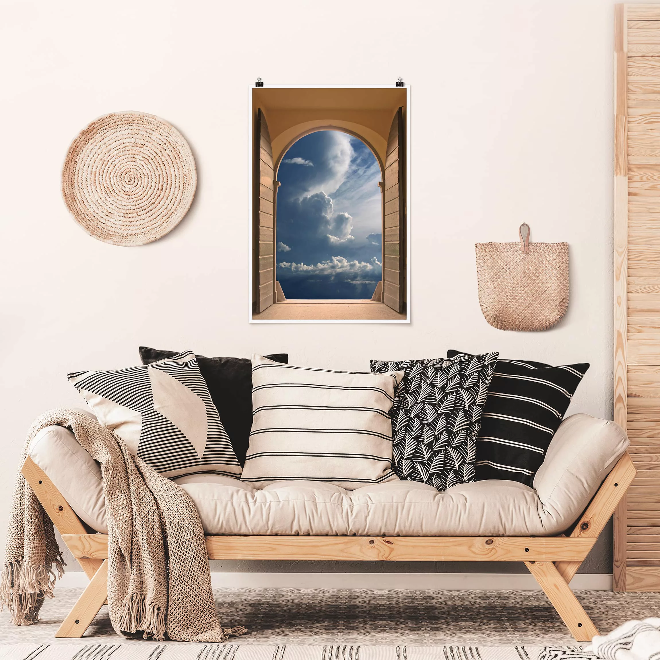 Poster - Hochformat Das Tor zum Himmel günstig online kaufen