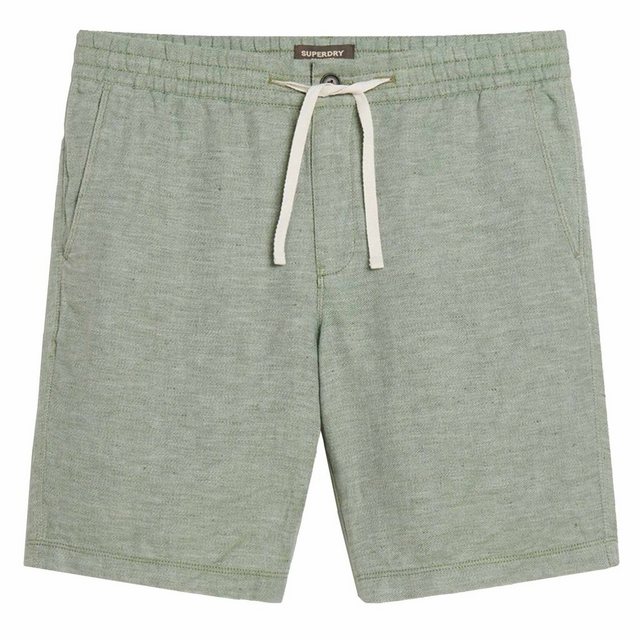 Superdry Bermudas Herren Bermudashorts - Drawstring Linen Shorts günstig online kaufen