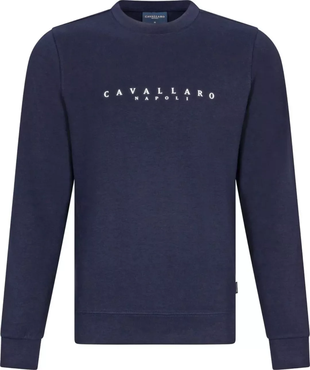 Cavallaro Cavezzio Sweater Logo Navy - Größe XXL günstig online kaufen