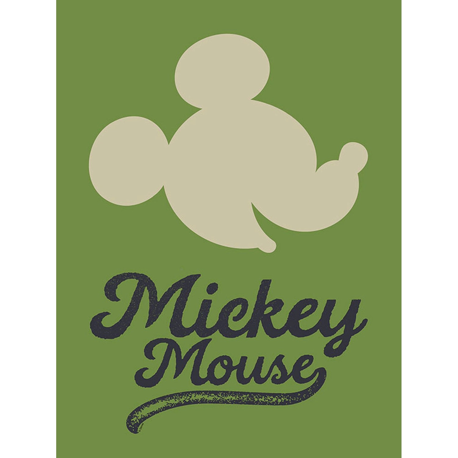 Disney Poster Micky Maus Grün 30 x 40 cm 610116 günstig online kaufen