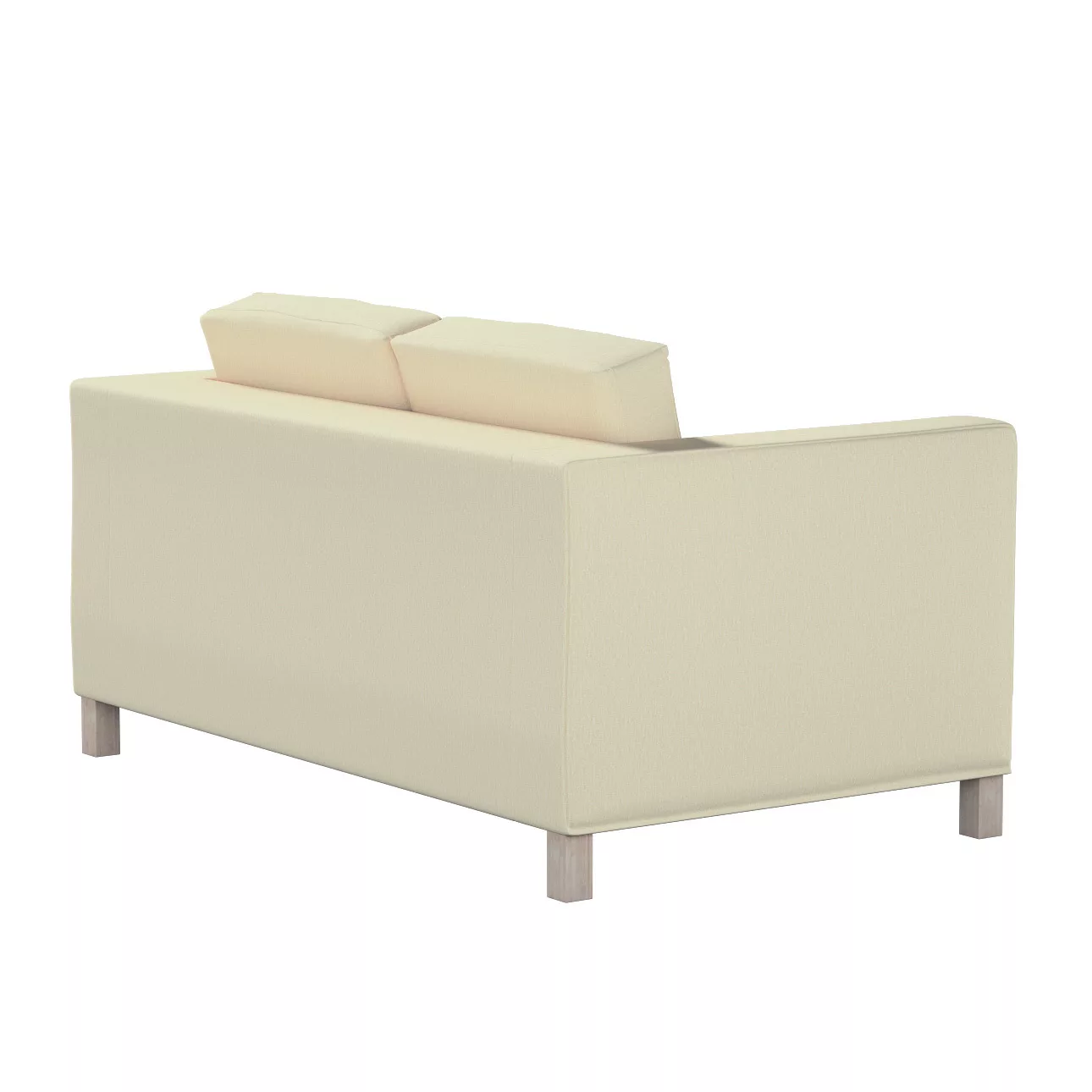 Bezug für Karlanda 2-Sitzer Sofa nicht ausklappbar, kurz, vanille, 60cm x 3 günstig online kaufen