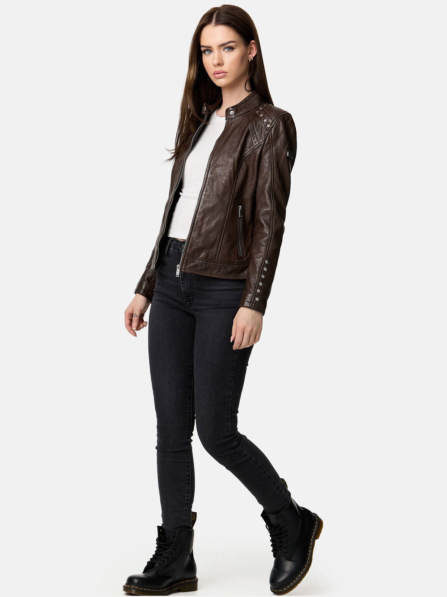 Tazzio Lederjacke F521 moderne & zeitlose günstig online kaufen