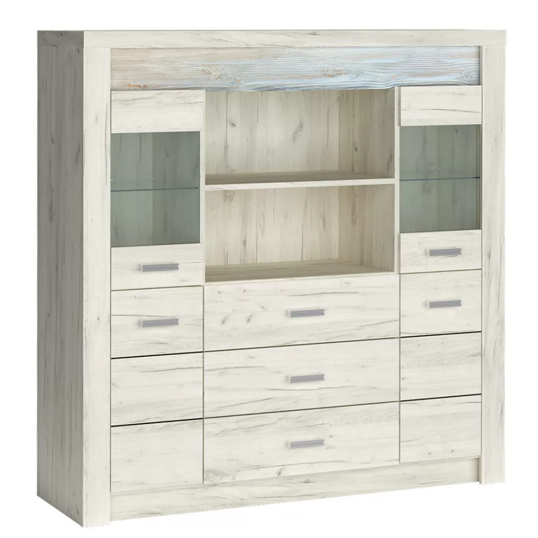 Highboard in Esche weiß INGENIO-161 günstig online kaufen