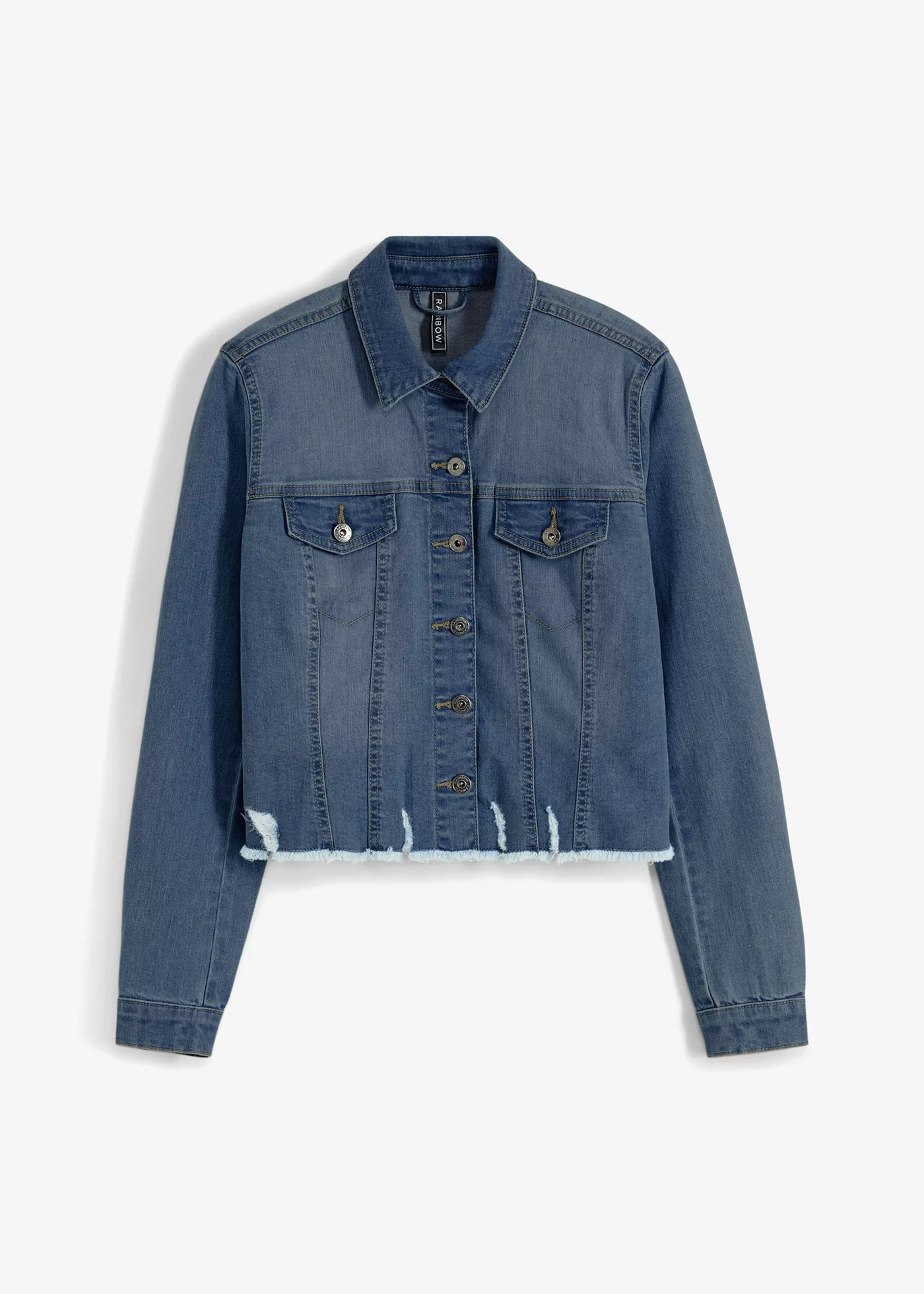 Jeansjacke mit Positive Denim #1 Fabric günstig online kaufen