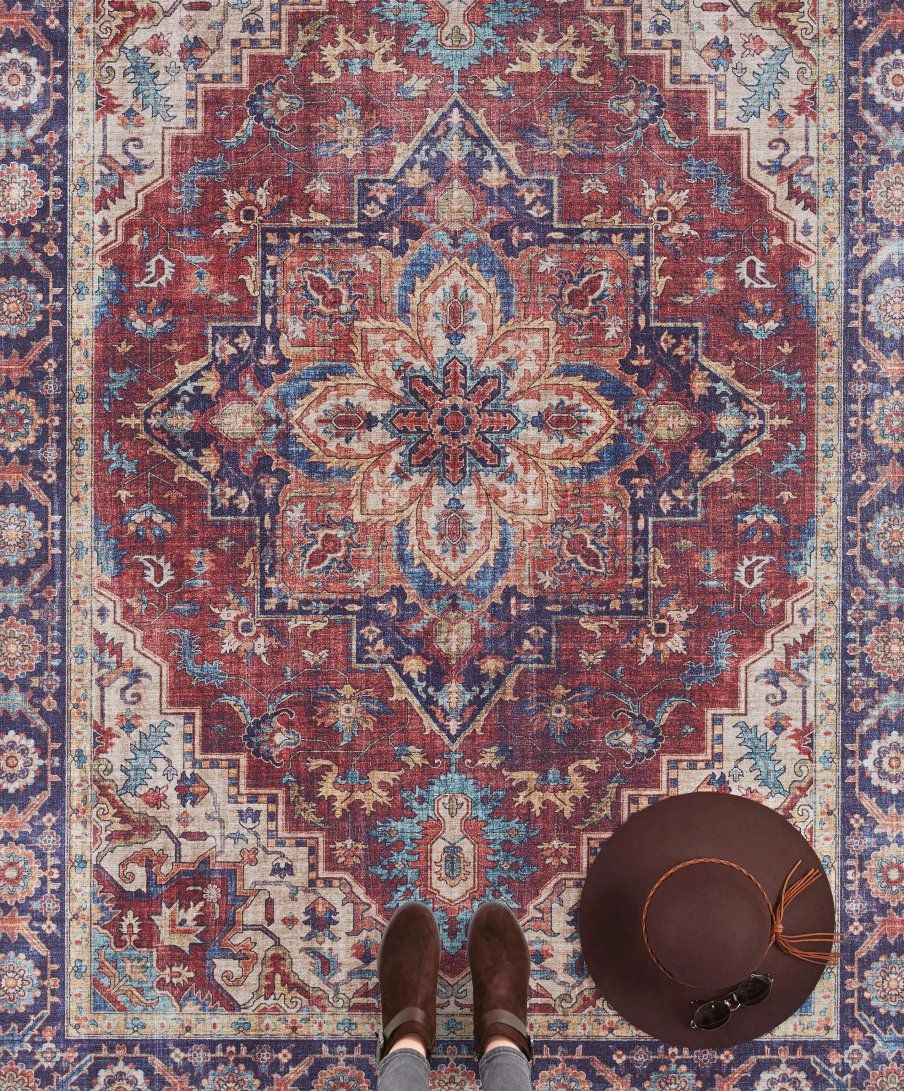 NOURISTAN Teppich »Anthea«, rechteckig, Orientalisch, Orient, Vintage, Wohn günstig online kaufen