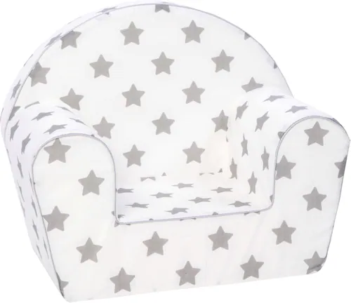 Knorrtoys® Sessel »White Grey Stars«, für Kinder; Made in Europe günstig online kaufen