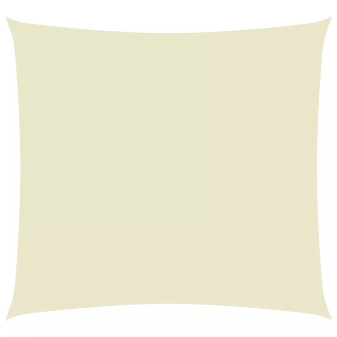 Sonnensegel Oxford-gewebe Rechteckig 2x2,5 M Cremeweiß günstig online kaufen
