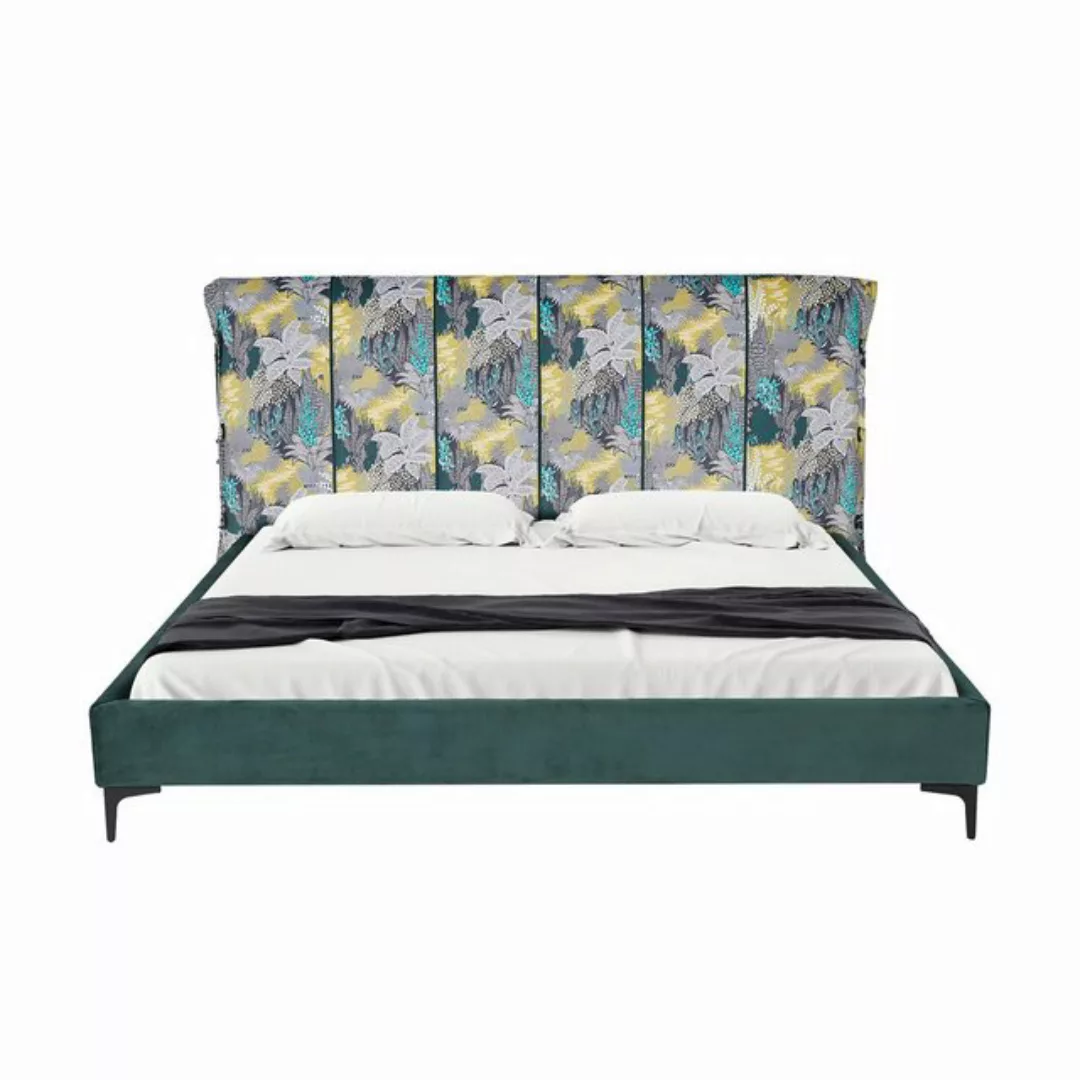 HTI-Living Bettgestell Doppelbett 180 x 200 cm Roxbury Dreamy Forest Grün ( günstig online kaufen