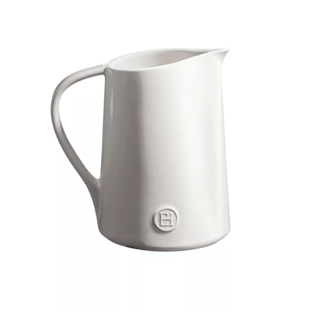 Emile Henry Krug HR Ceramic® Saftkrug Weiß 0,9L günstig online kaufen