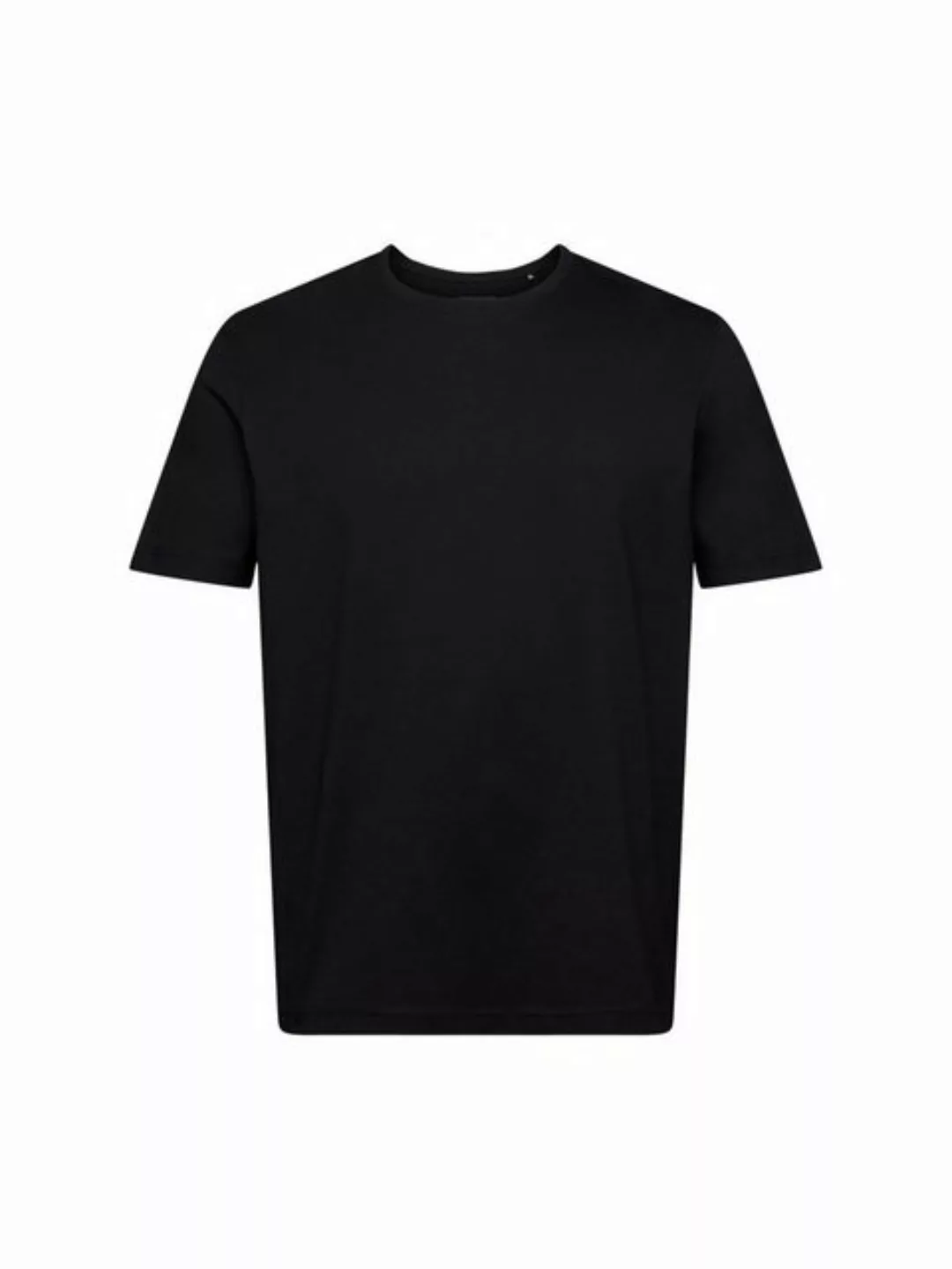 Esprit T-Shirt Rundhals-T-Shirt aus Pima-Baumwolljersey (1-tlg) günstig online kaufen