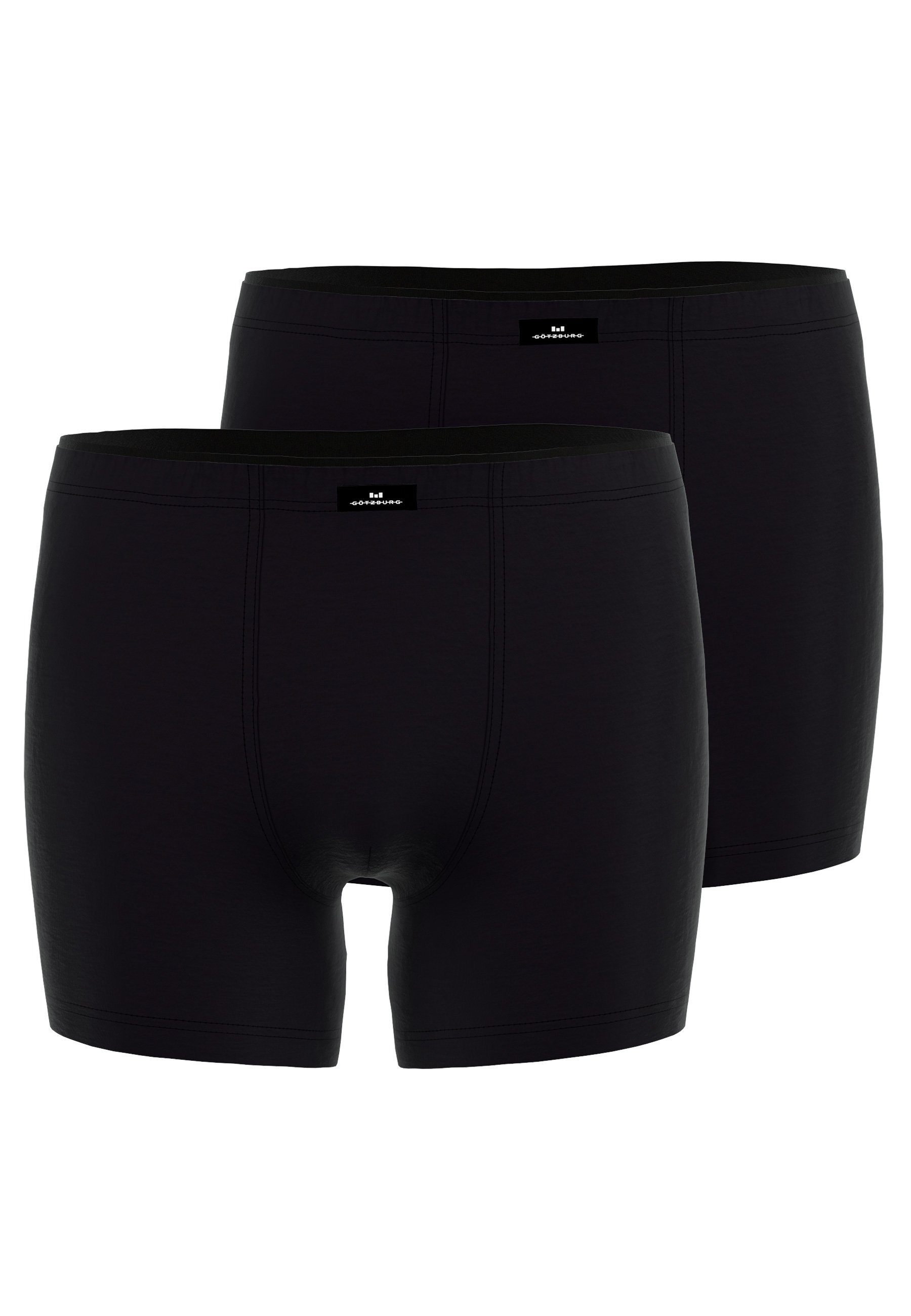 GÖTZBURG Boxershorts GÖTZBURG Herren Long-Pants schwarz günstig online kaufen