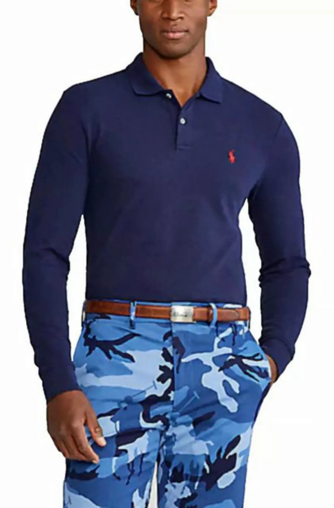 Polo Ralph Lauren Langarm-Poloshirt Hemd Polo Shirt Luxury Pima Cotton Polo günstig online kaufen