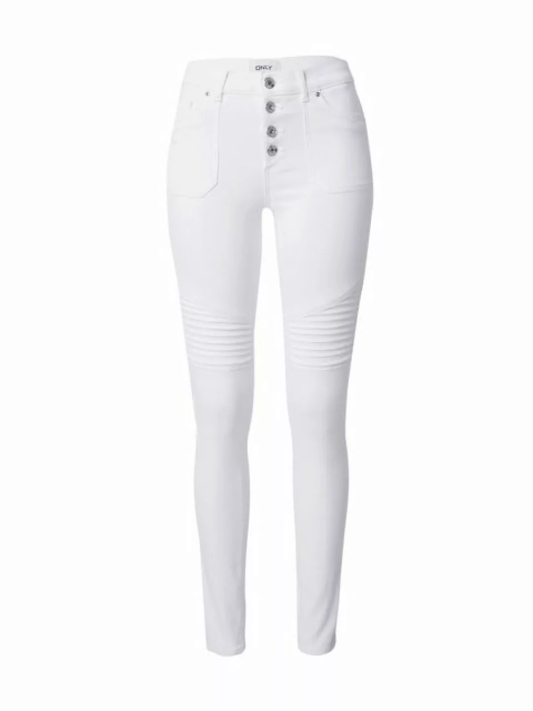 ONLY Skinny-fit-Jeans ONLHUSH MID WAIST SK POC BIKER PIM DNM mit Biker Deta günstig online kaufen